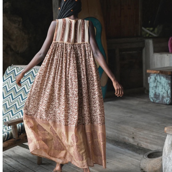 Daughters of India　Aahna Dress ~ Walnut Aahna Dress ~ Walnut – Daughters of India